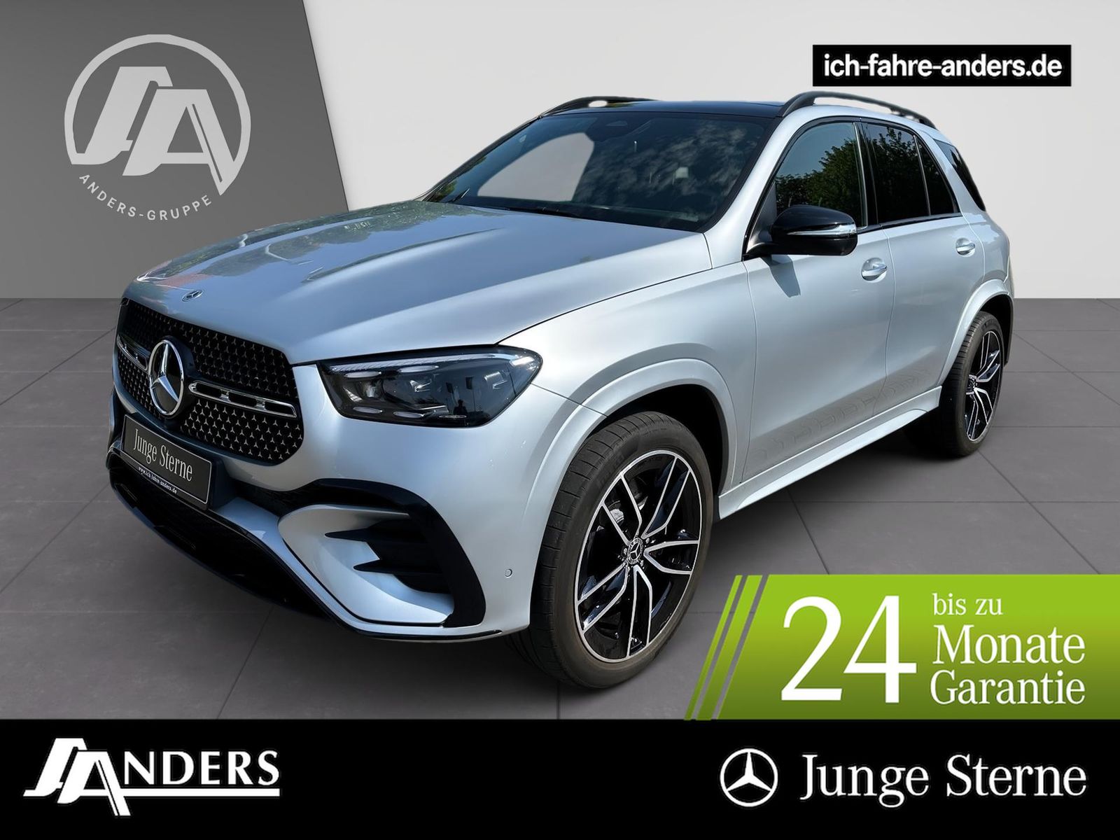 Mercedes-Benz GLE 450 d 4M AMG+Burm+Distr+Pano+AHK+AIR+Sitzkli