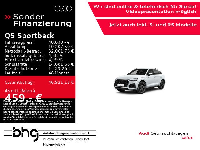 Audi Q5 Sportback S line 40 TDI quattro