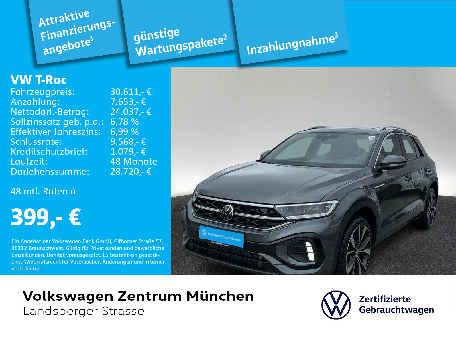 Volkswagen T-Roc 2.0 TSI R-Line 4motion - Samsaru's Car Outlet