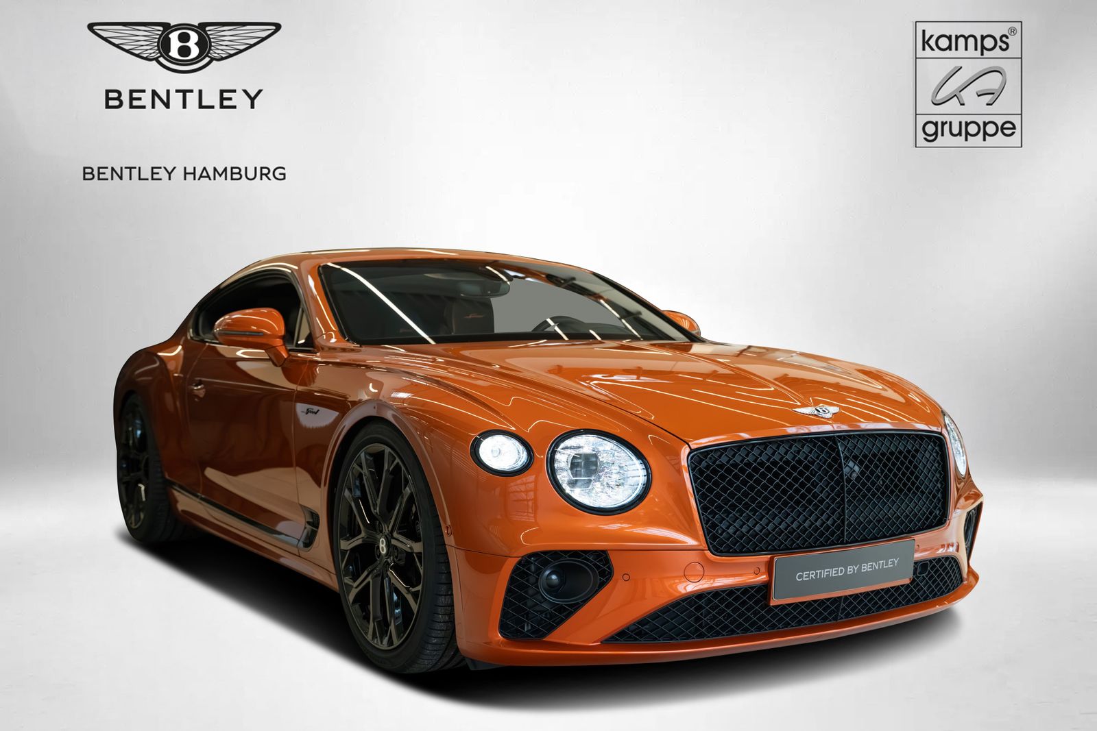 Bentley Continental GT Speed W12 Mandarin Hide Mulliner