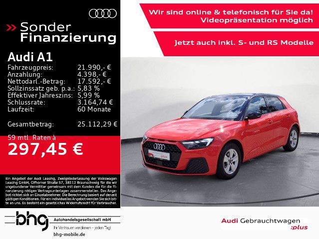 Audi A1 30 TFSI Sportback S tronic