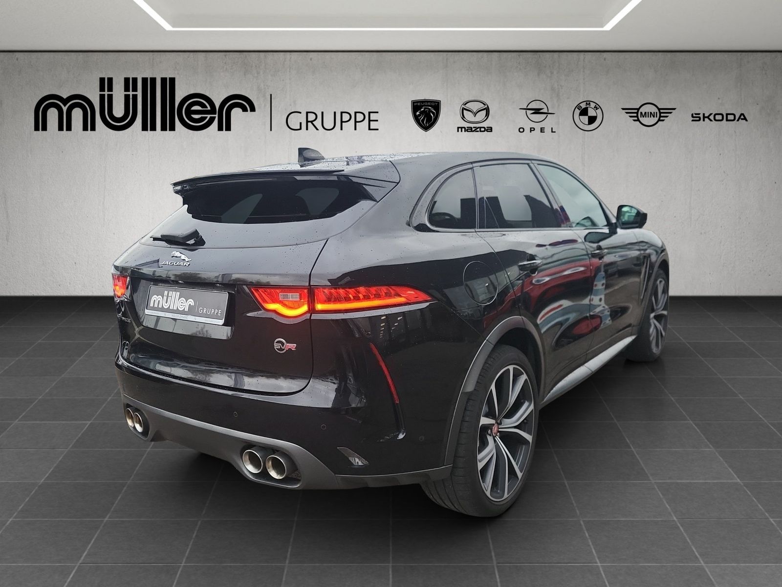 Jaguar F-Pace SVR 4WD Head-Up DAB LED WLAN RFK AHK PDC