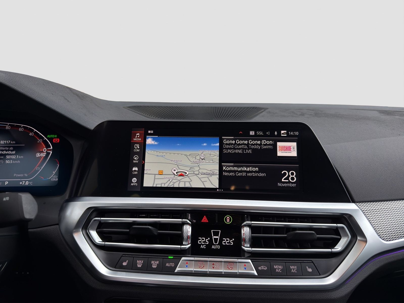 BMW 320d xDrive M Sport, LED, Navi, HUD, Leder, HiFi