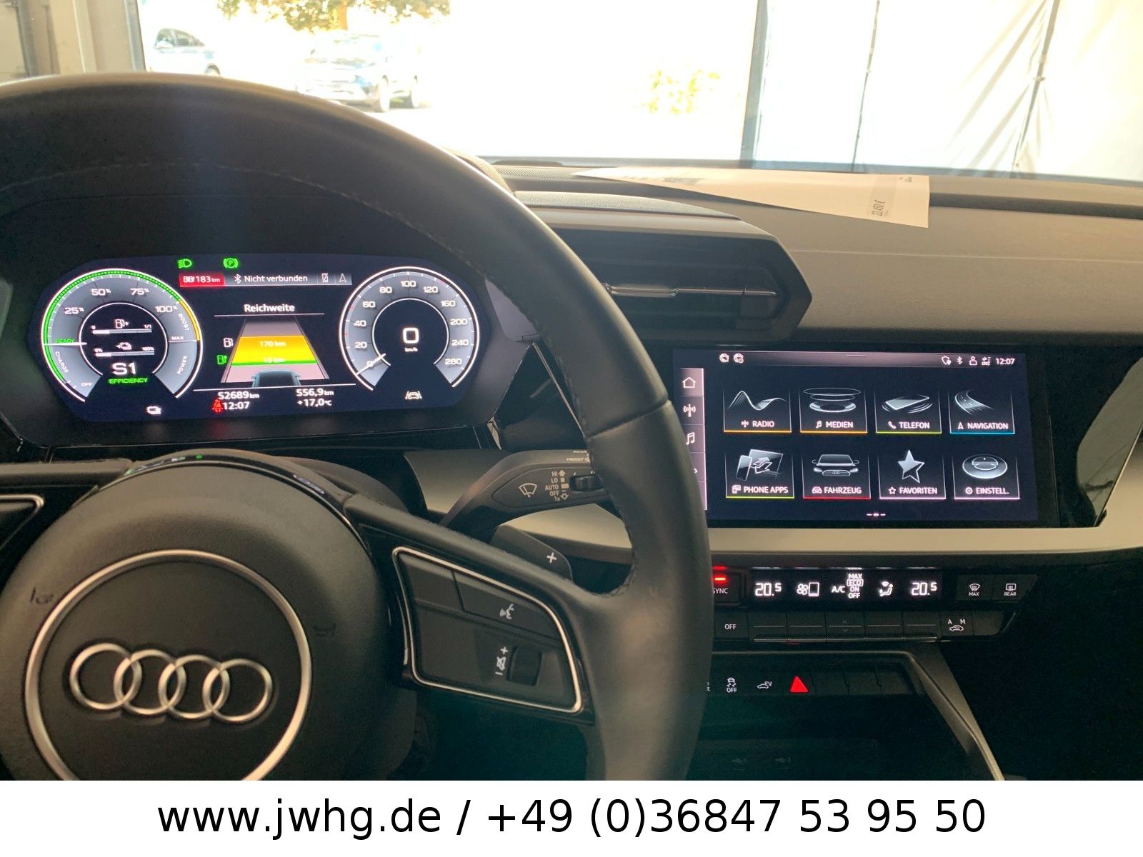 Audi A3 Sportback 40e NAVI/MATRIX/VIRTUAL/17"