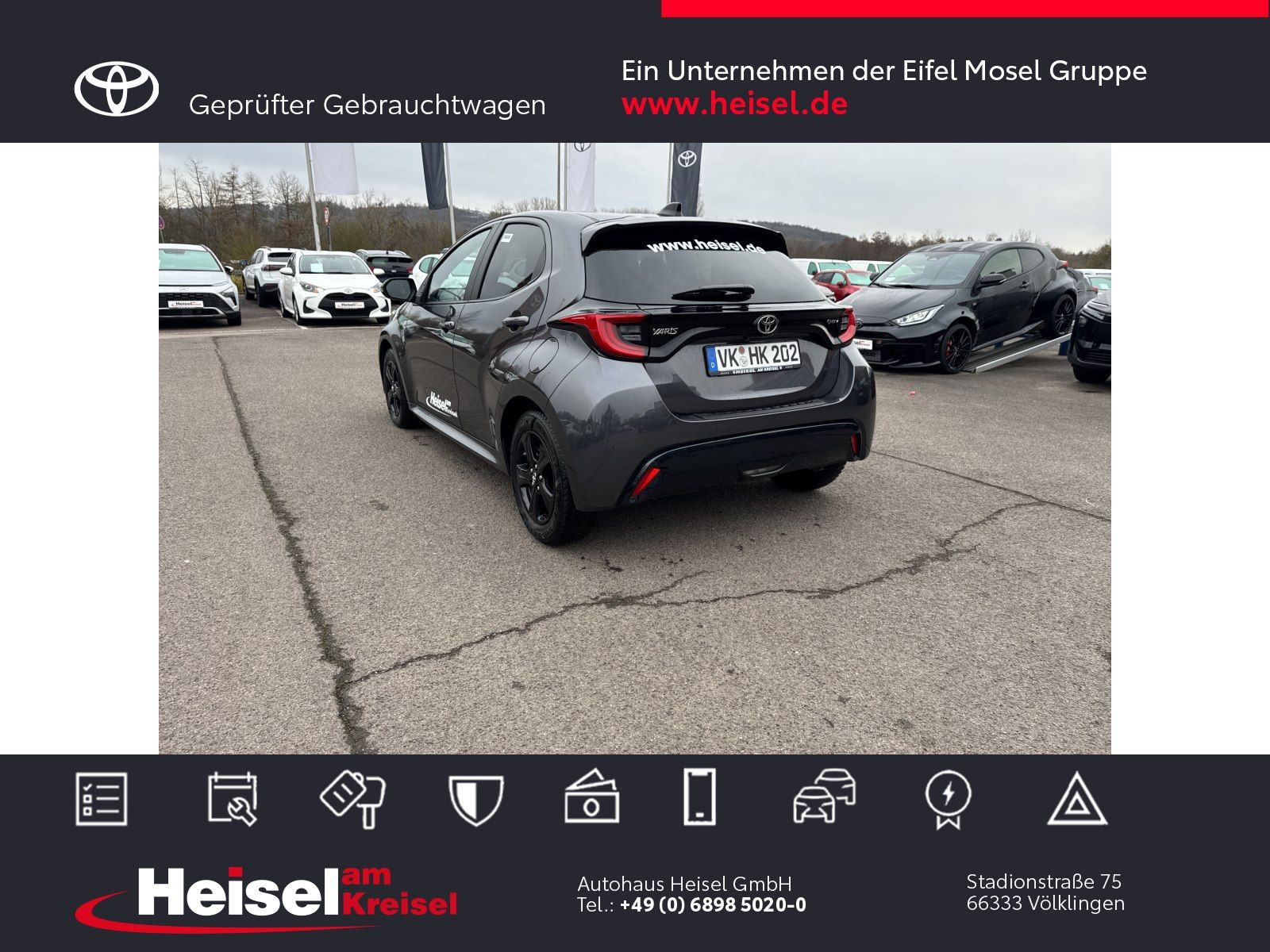 Toyota Yaris Hybrid Style -- Standort Völklingen --