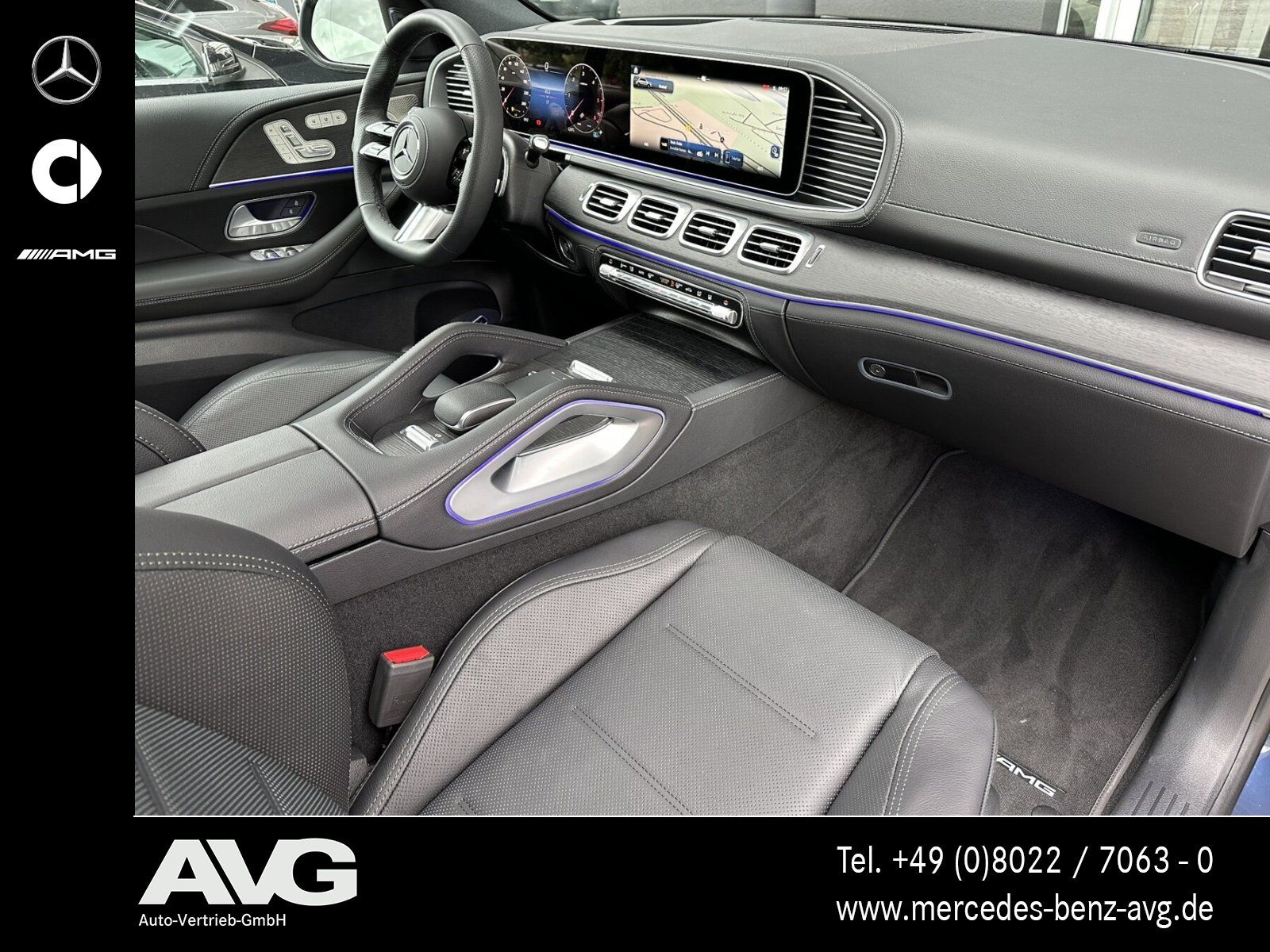 Mercedes-Benz GLE 450 d 4M AMG Pano HuD Stndhzg AHK Air 360°