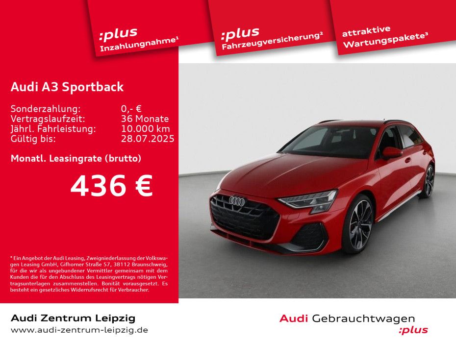 Audi A3 Sportback 35 TDI S line - Samsaru's Car Outlet