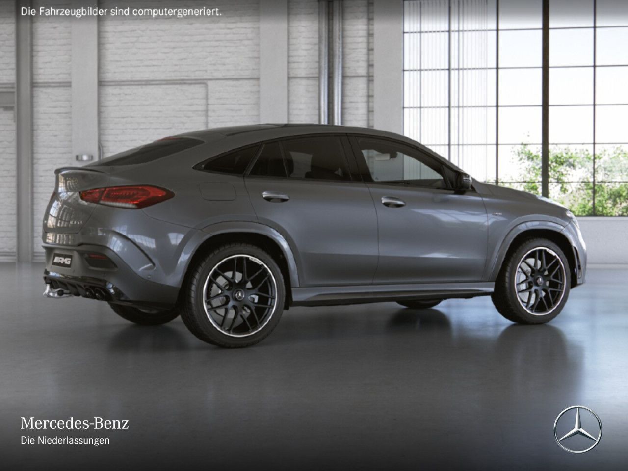 Mercedes-Benz GLE53AMG 4M+ Coupé/Perf-AGA/Ride+/Pano/22"/Burm