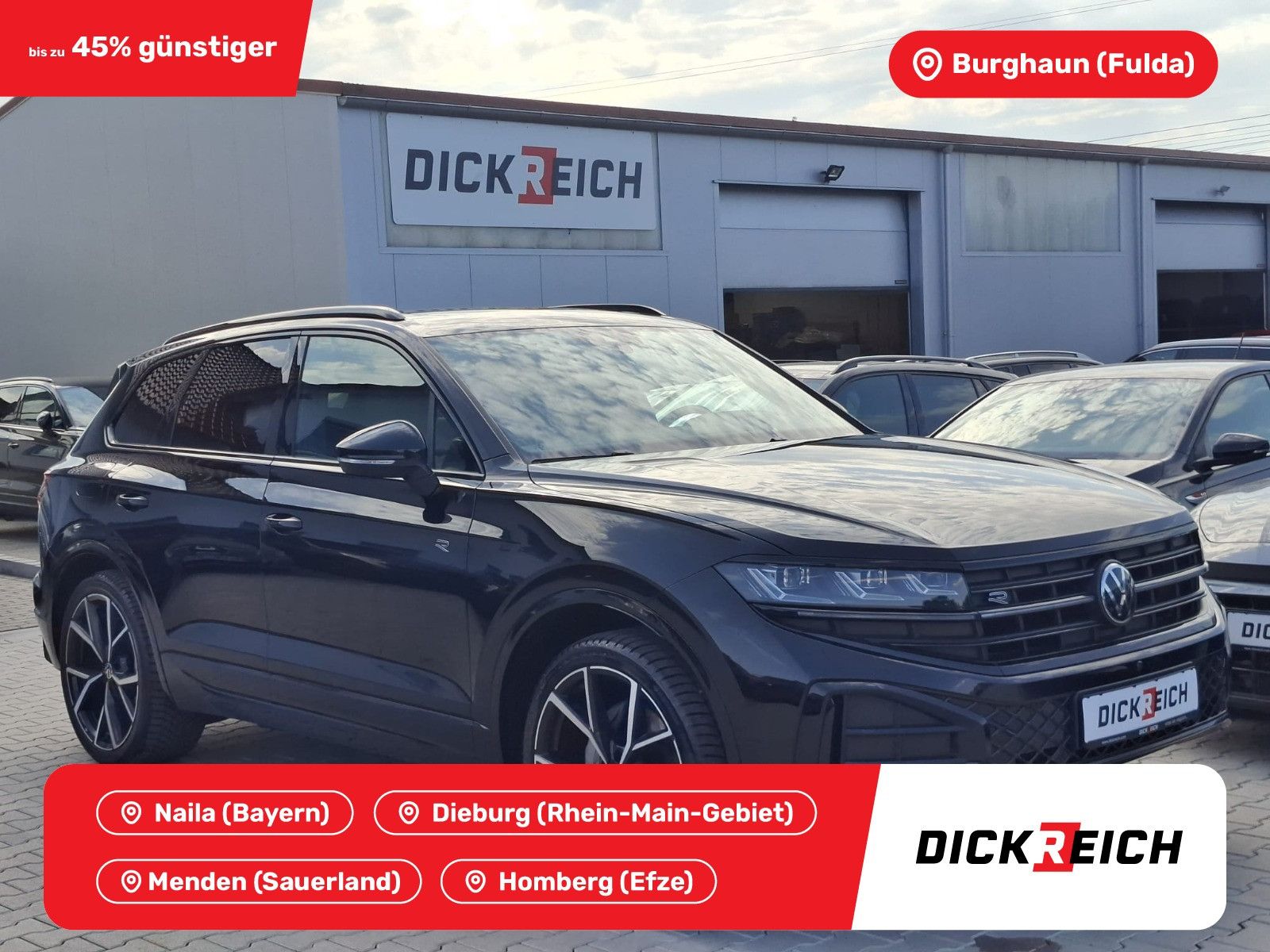 Volkswagen Touareg 3.0TDI 4M R-Line VOLL Black 22" UPE 114T