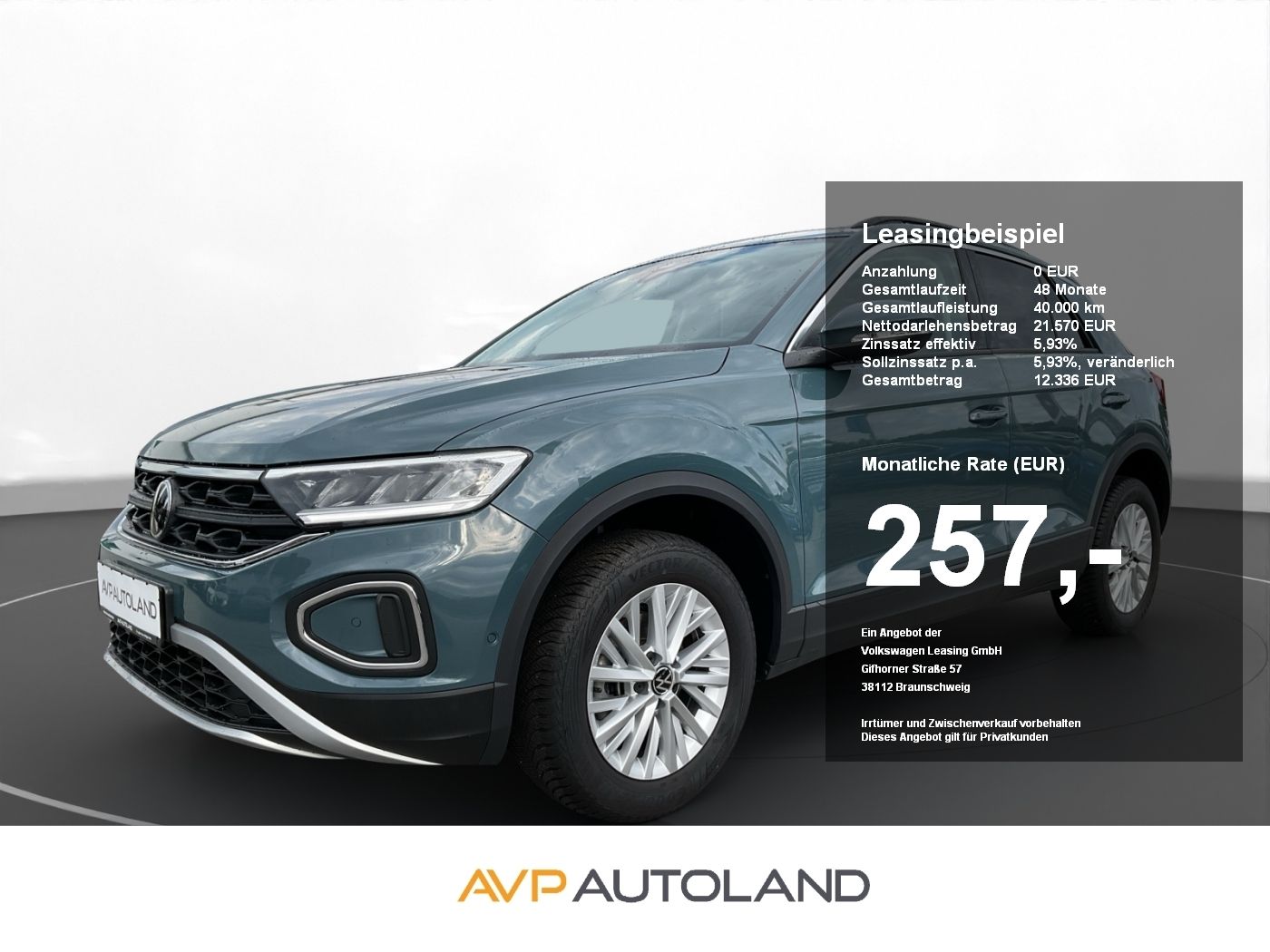 Volkswagen T-Roc 1.0 TSI Life - Samsaru's Car Outlet