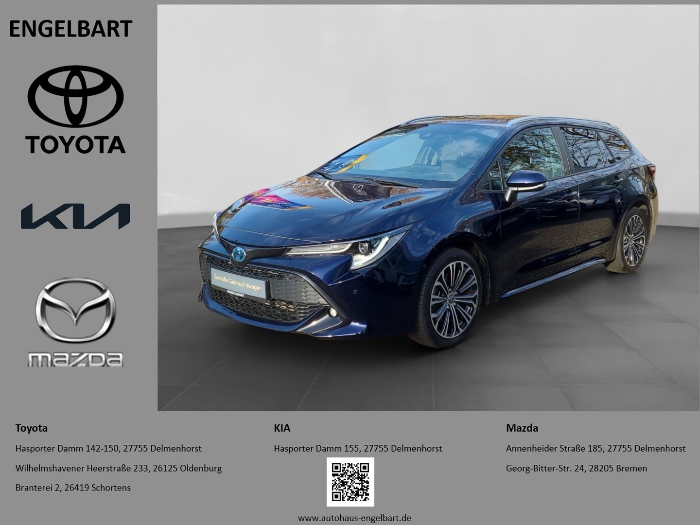 Toyota Corolla Touring Sports Hybrid Team D Navi Apple 