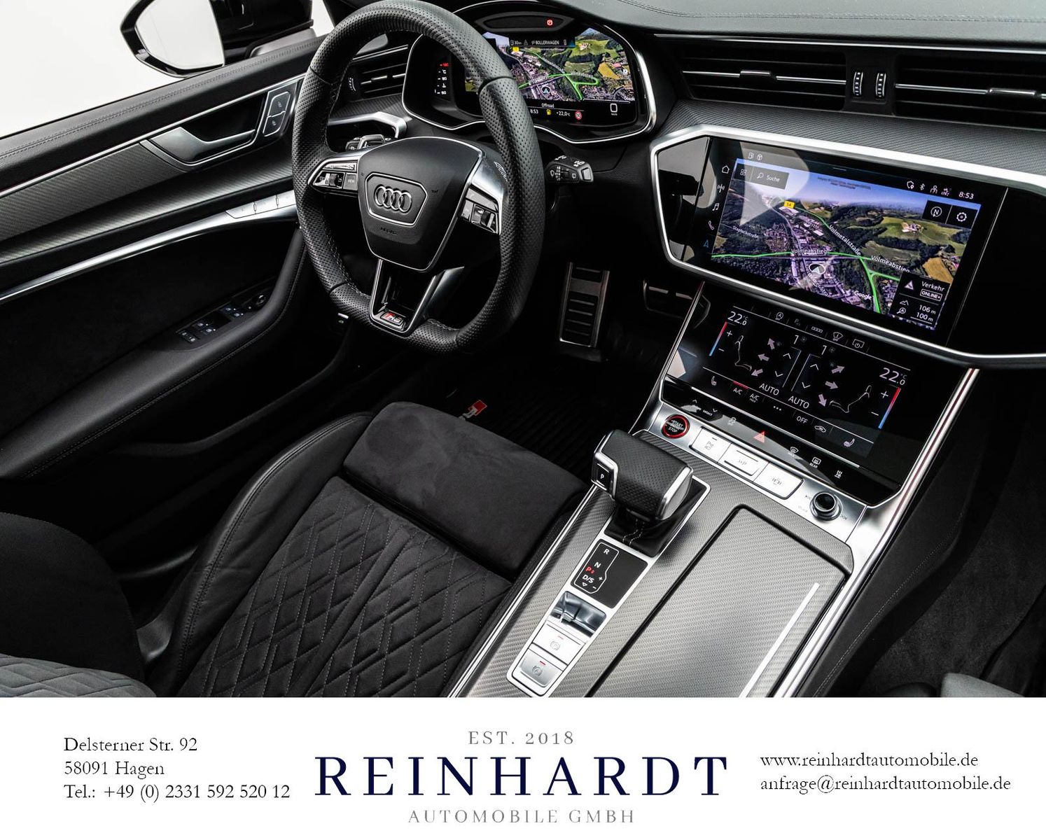 Audi RS6 AVANT BLACK 22Z./LASER/ACC/HuD/PANO/360°/AHK