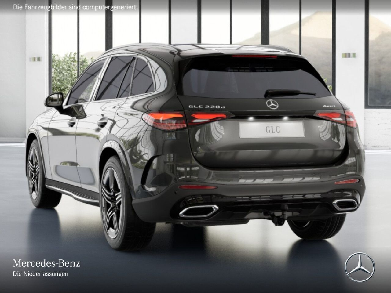Mercedes-Benz GLC 220 d 4M AMG+NIGHT+PANO+360+AHK+BURMESTER+9G