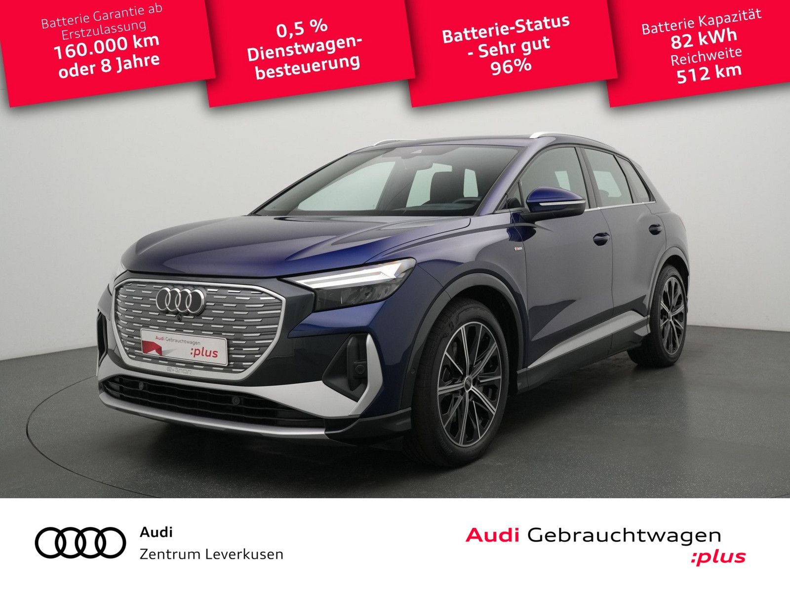 Audi Q4 45 quattro S line KAM NAVI VIRT SHZ LED PANO