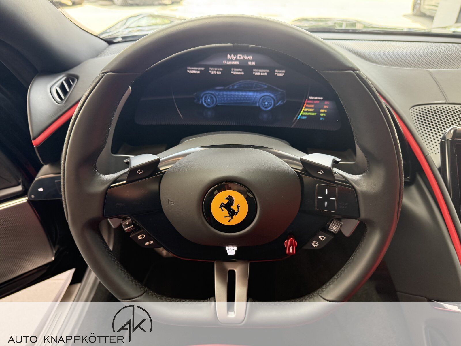 Ferrari Roma/ 1. Hand/ Keramik Scheckheft/ Klima