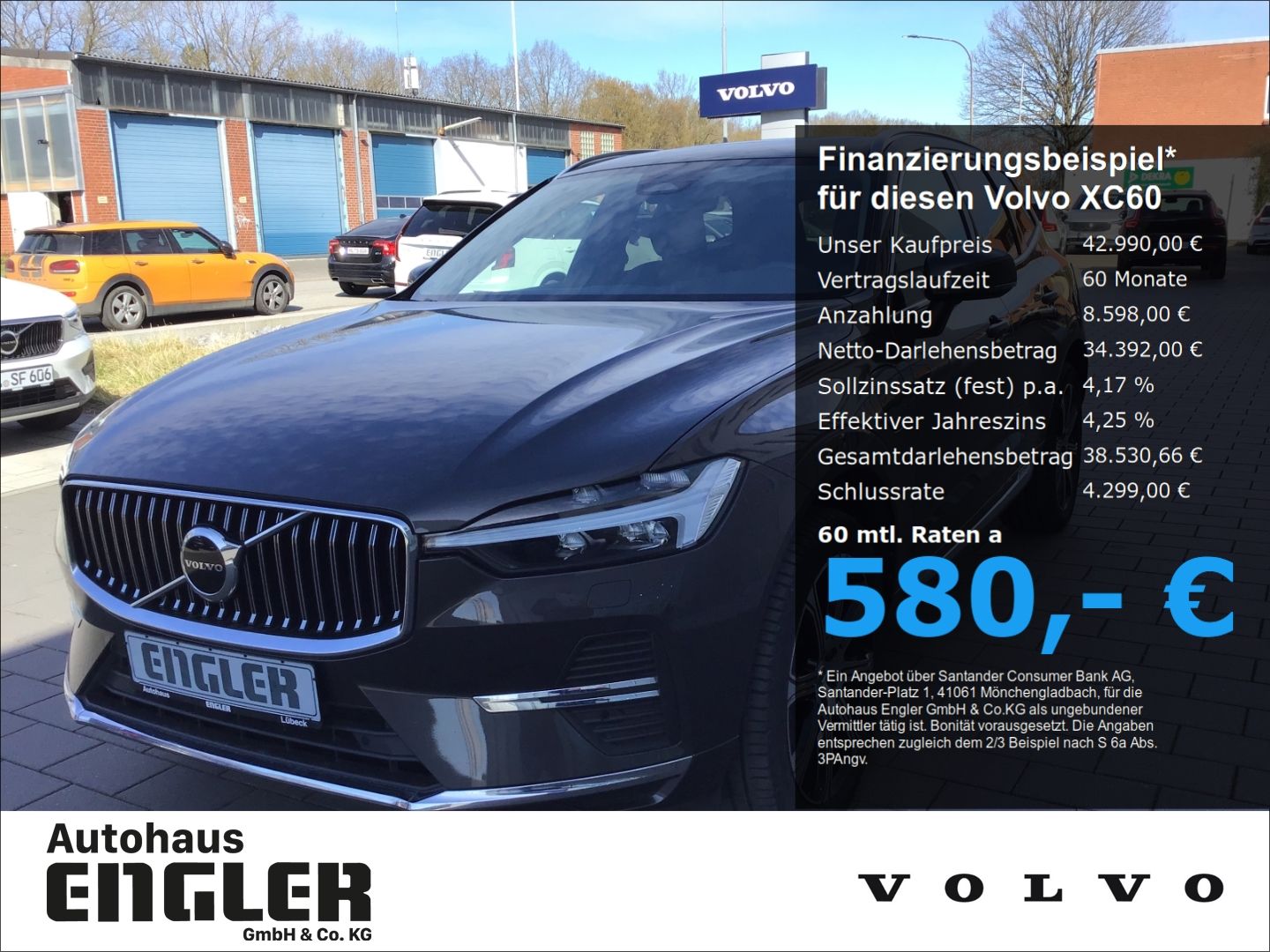 Volvo XC60 T6 Core Bright AWD Stdhzg. AHK