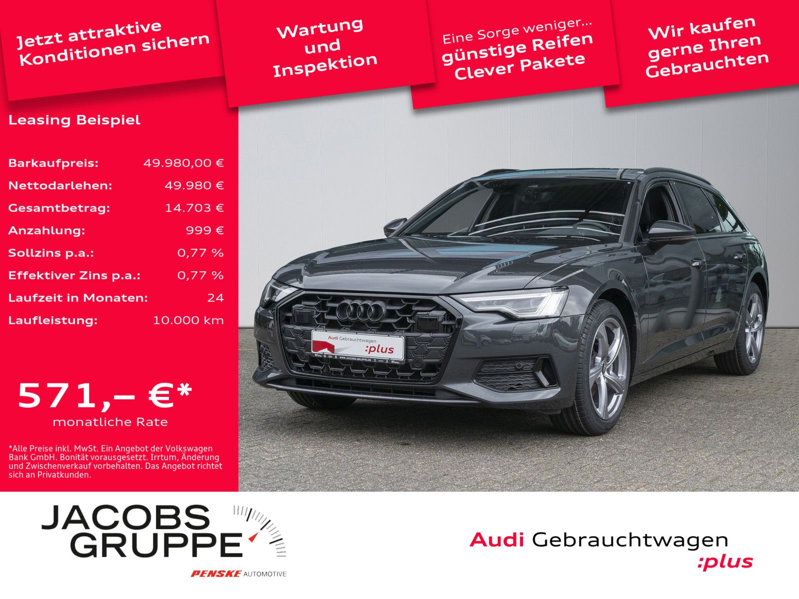 Audi A6 Avant 35 TDI advanced - Samsaru's Car Outlet