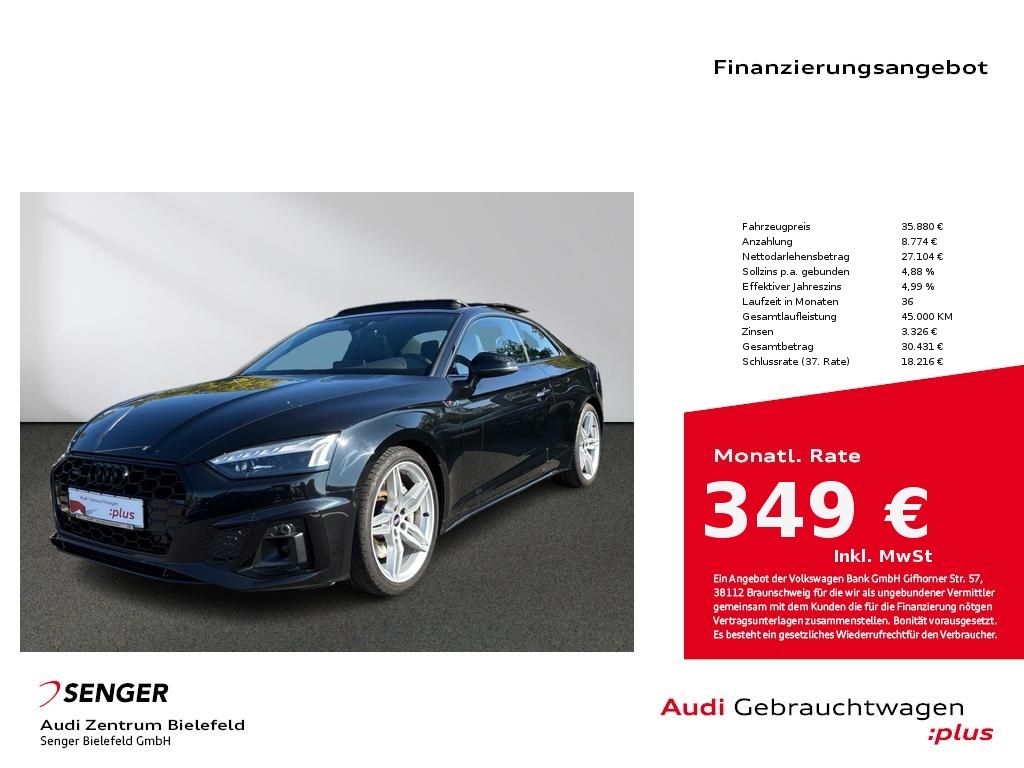 Audi A5 Coupé 50 TDI quattro S Line Matrix MMI plus