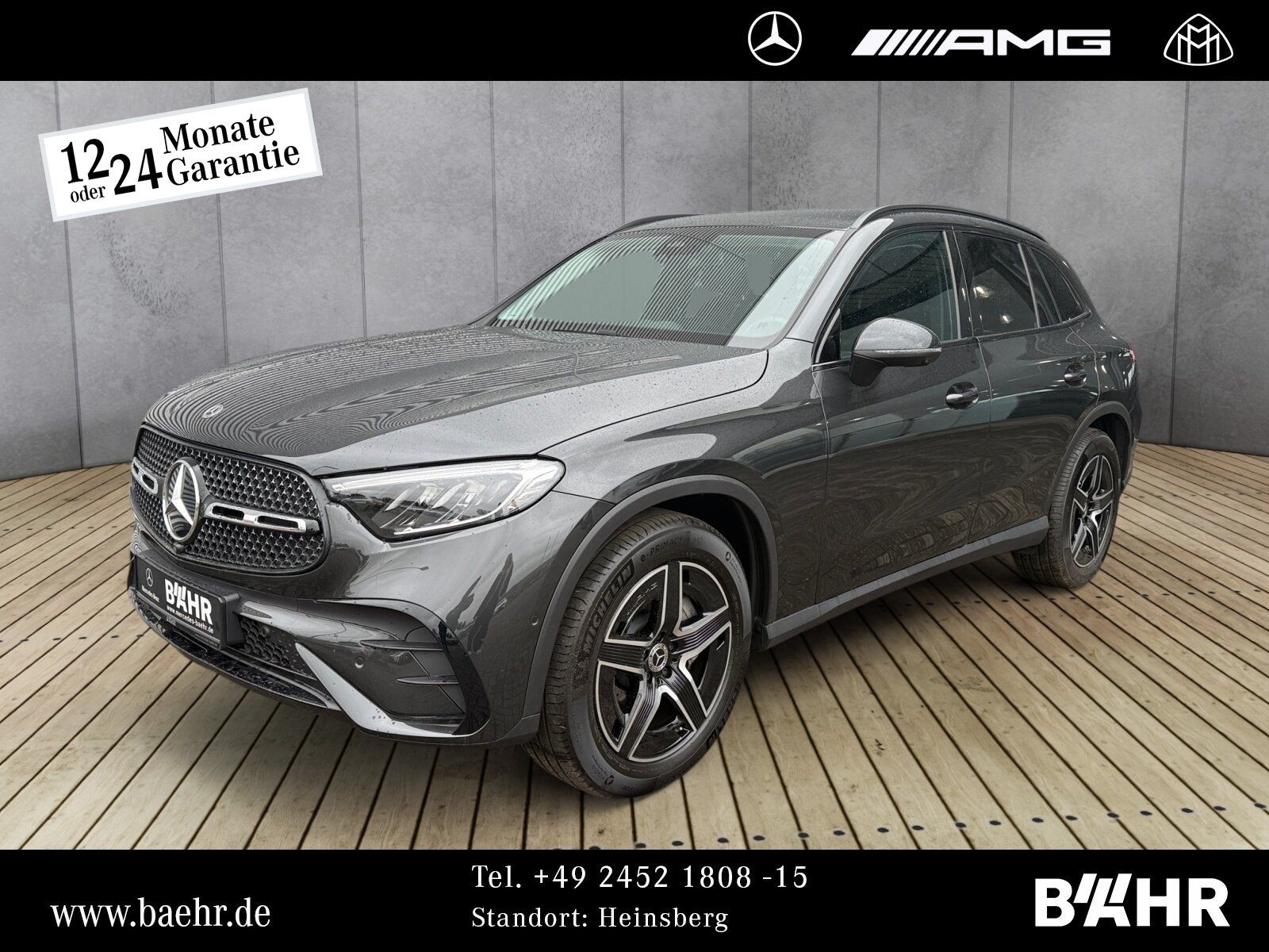 Mercedes-Benz GLC 220 d 4M AMG+Night/MBUX/LED/AHK/360°/LMR19"