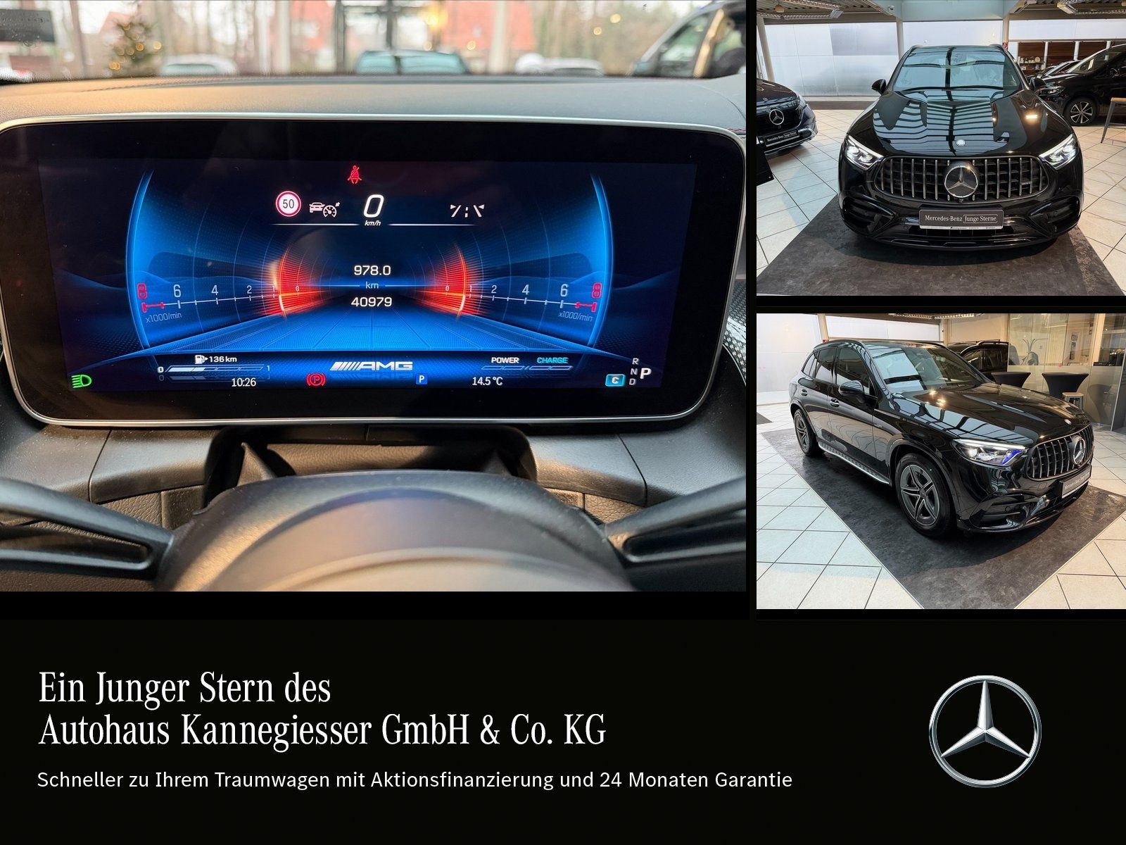 Mercedes-Benz GLC 43 4M AMG-NIGHT*PANO-DACH*AHK*BURMESTER*2024