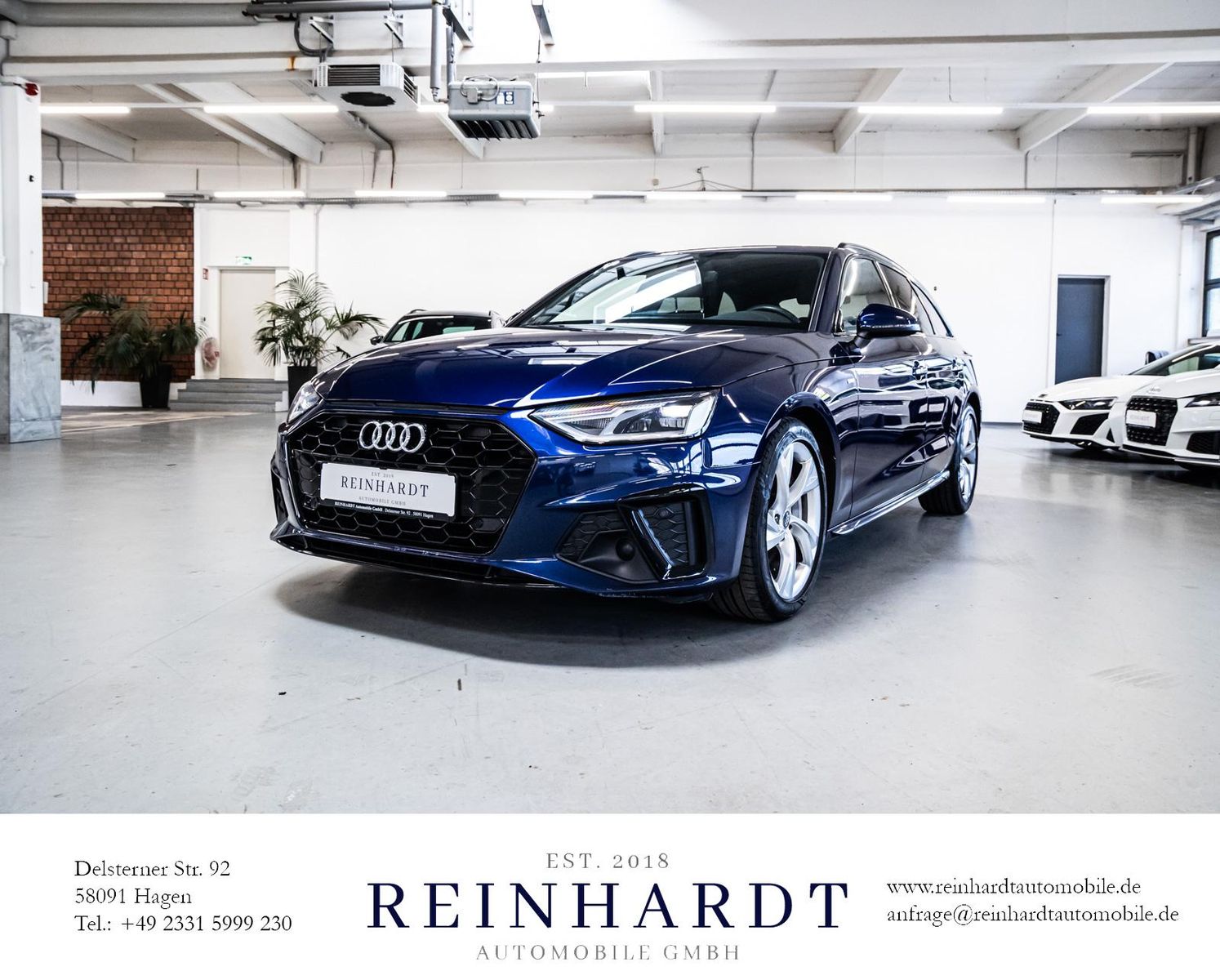 Audi A4 AVANT 40 TDI S LINE Black - Samsaru's Car Outlet
