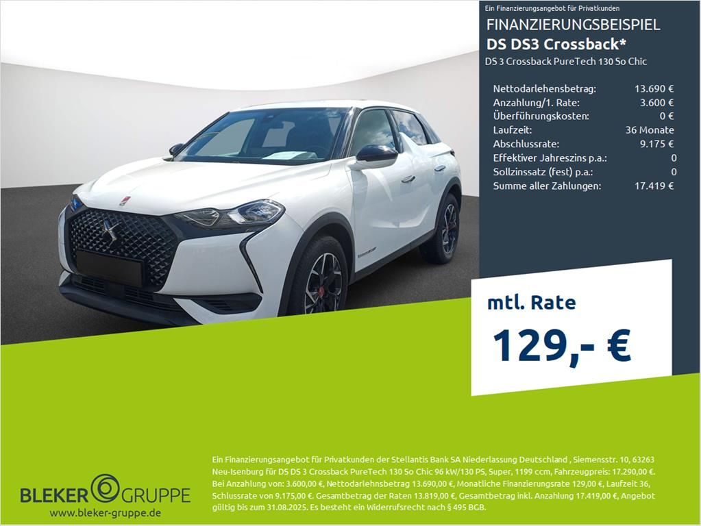 DS Automobiles DS3 Crossback PureTech 130 - Samsaru's Car Outlet