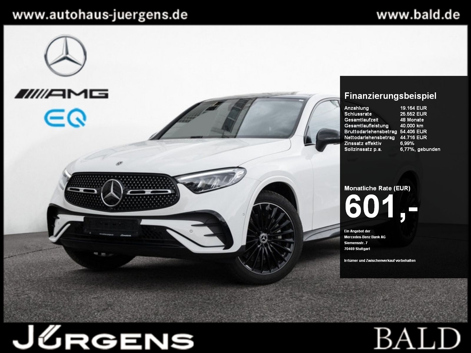 Mercedes-Benz GLC 200 4M Coupé AMG-Sport - Samsaru's Car Outlet