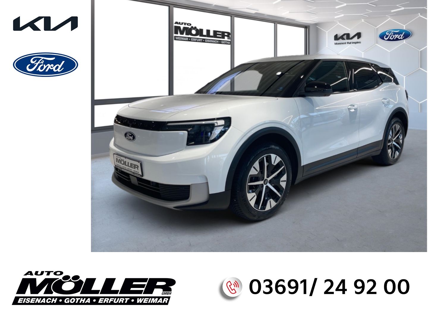 Ford Explorer 210kW extendet Range 77 kWh RWD Fahrera