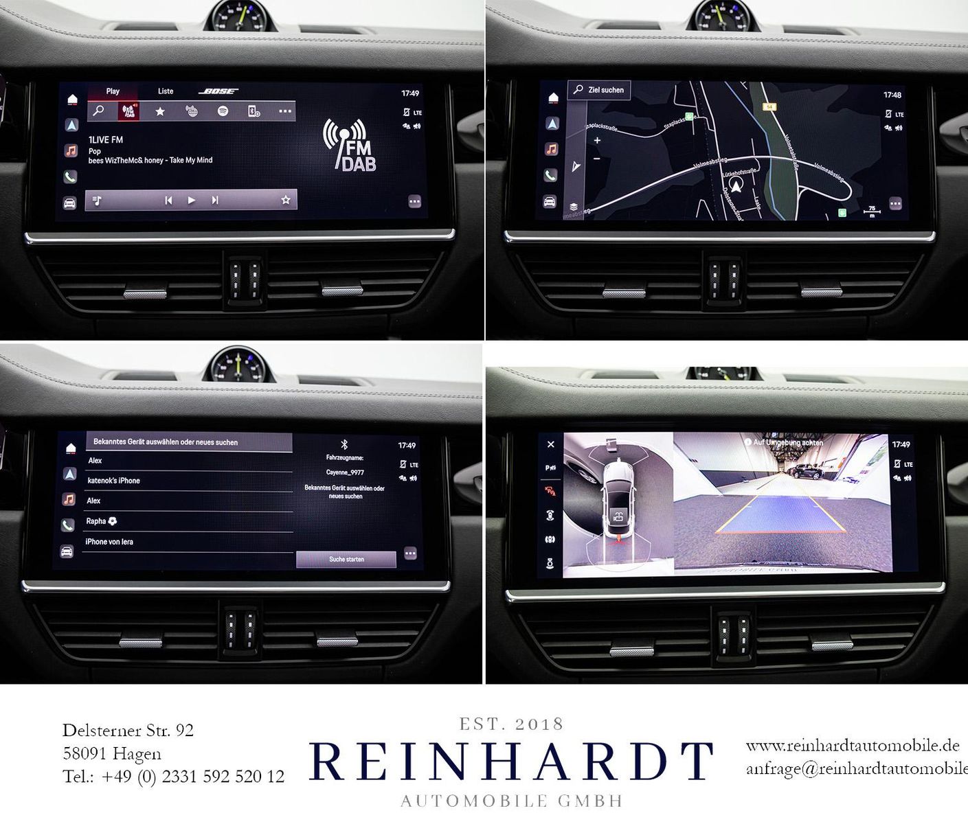 Porsche CAYENNE COUPE e-HYBRID 22Z./ACC/HuD/PANO/18-WEGE