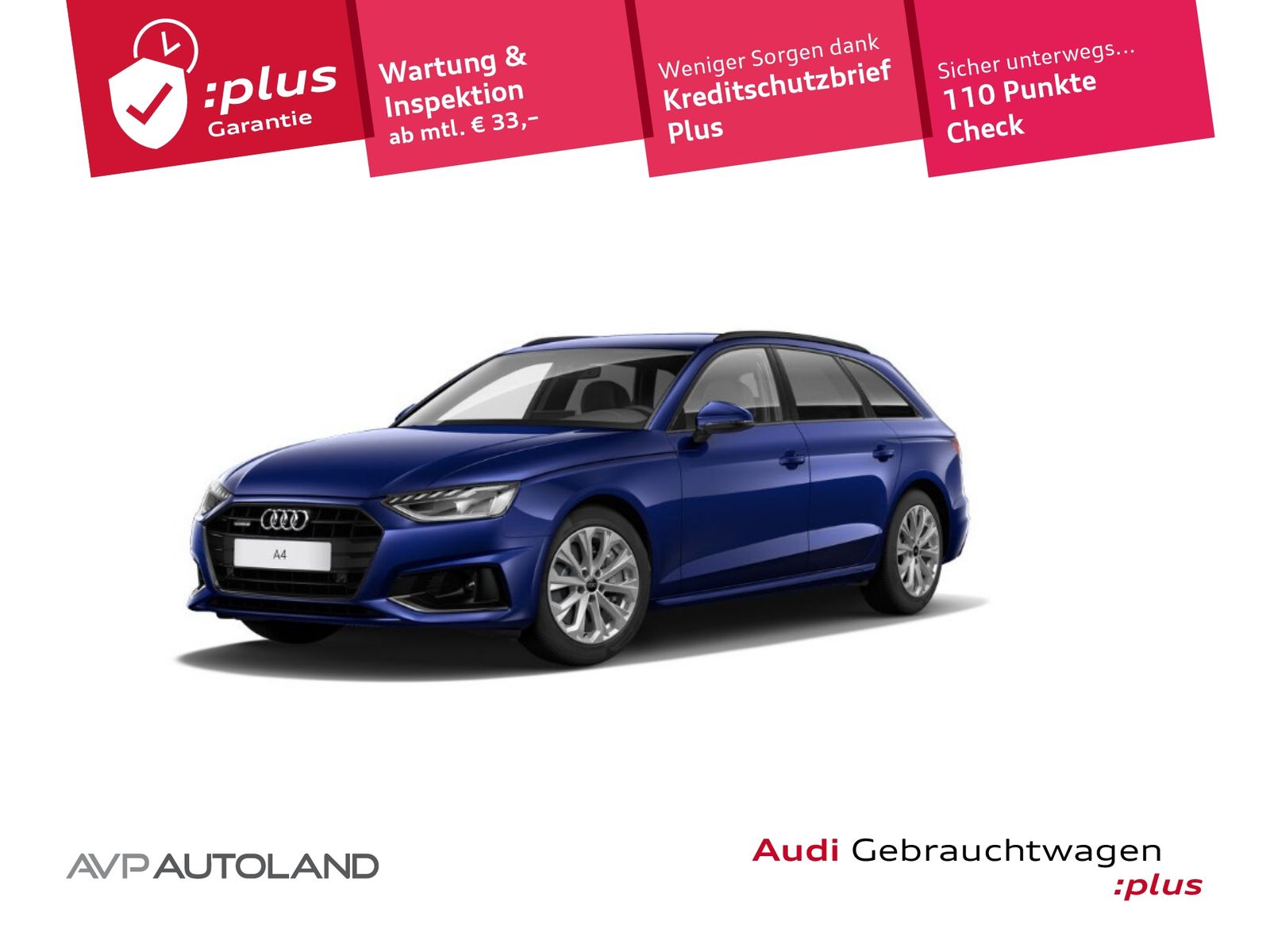 Audi A4 Avant 45 TFSI quattro S tronic advanced - Samsaru's Car Outlet
