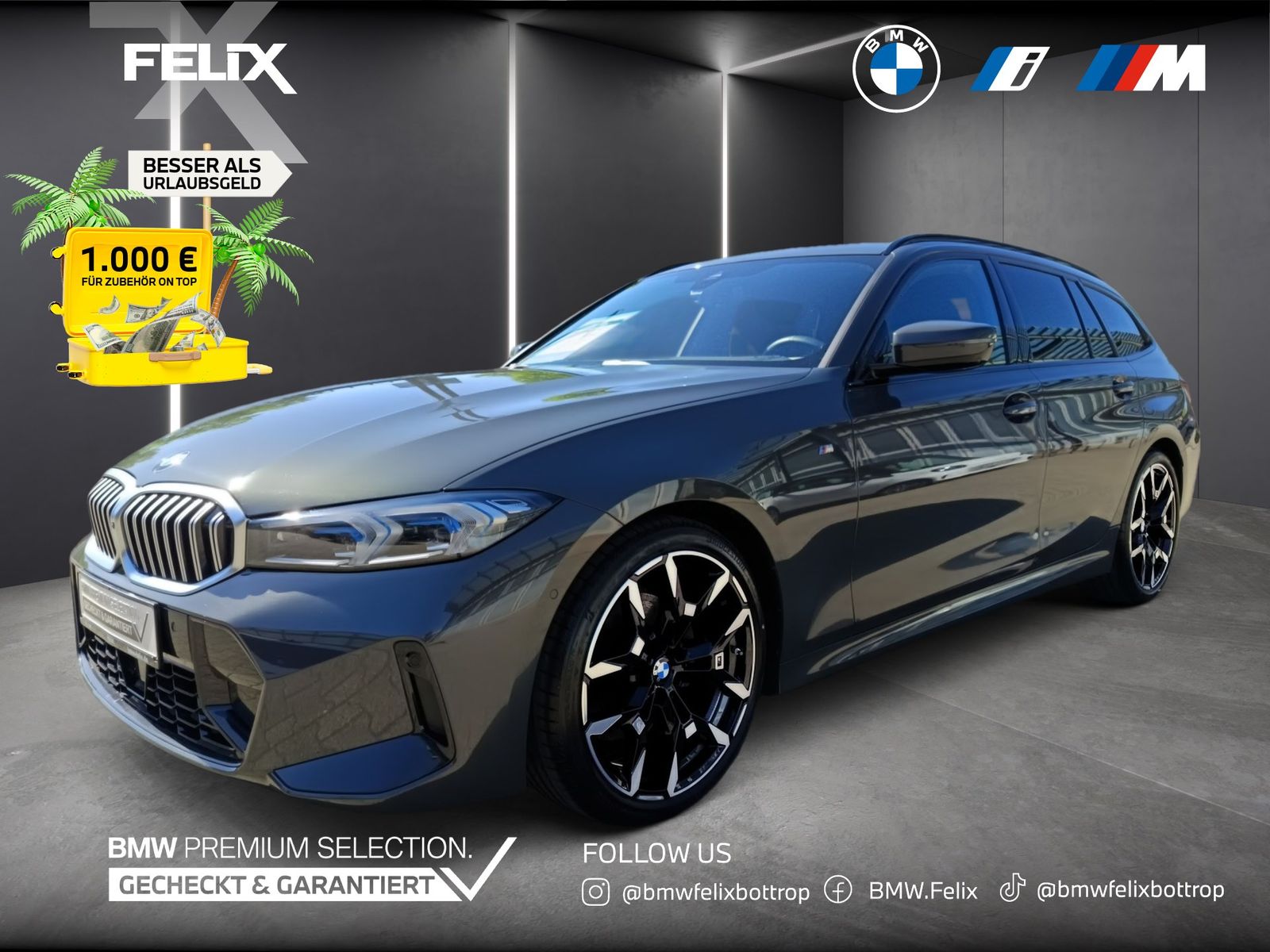 BMW 320d Touring+M SPORTPAKET+ANH.KUPPLUNG+LIVE COCK