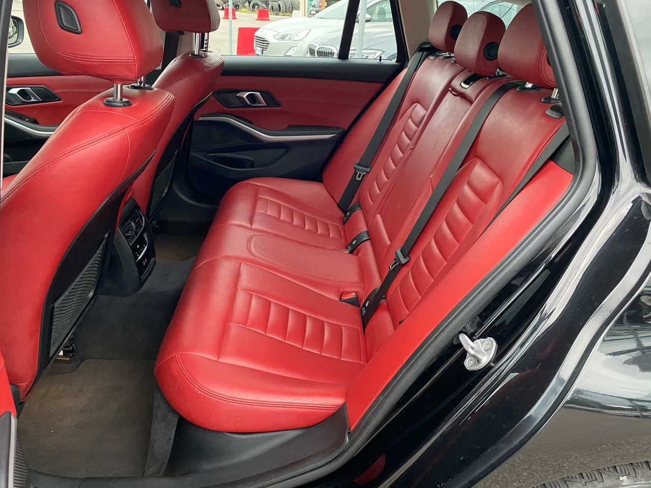 BMW 320d Sw Automatica Pelle Rossa - Samsaru's Car Outlet