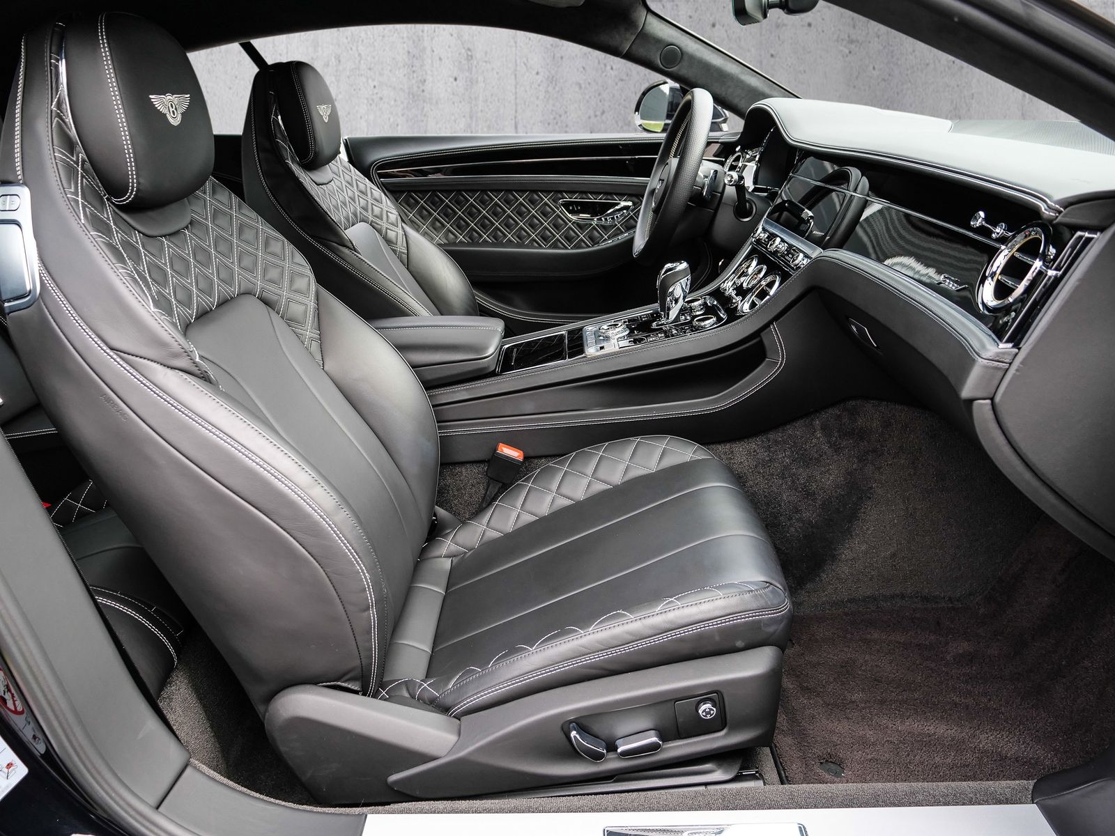 Bentley Continental GT W12 Speed Onyx, Diamond Knurling
