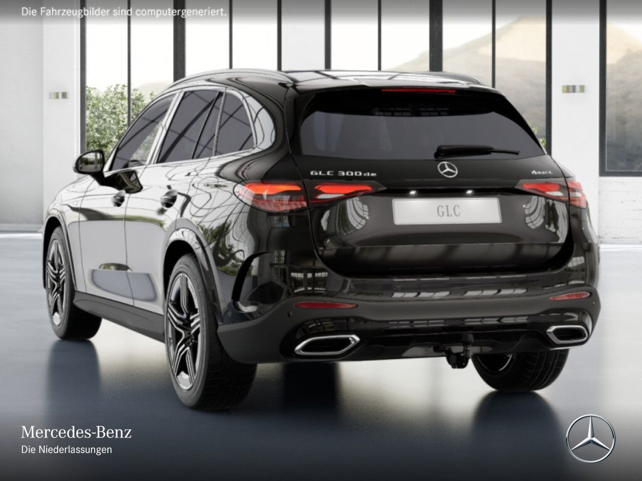 Mercedes-Benz GLC 300 de 4M AMG+NIGHT+PANO+360+AHK+TOTW+9G