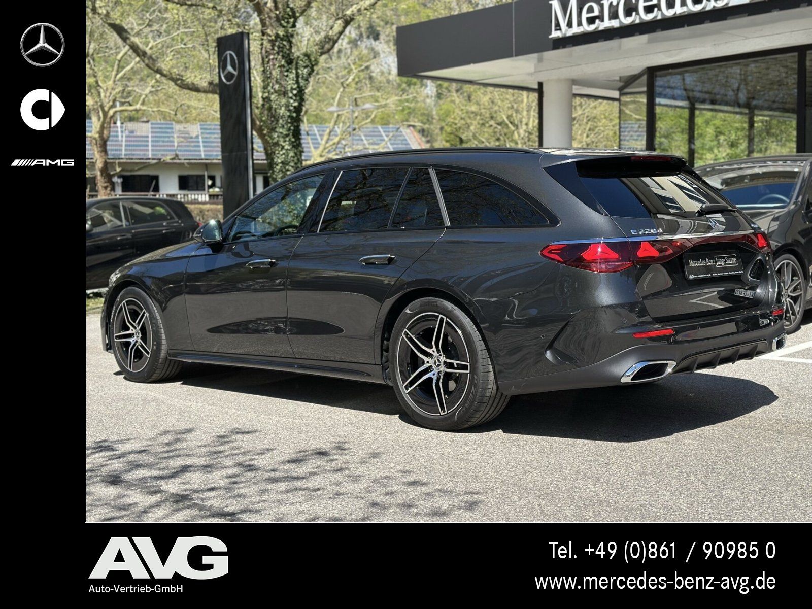 Mercedes-Benz E 220 d 4M T AMG-Advanced AHK Night Distronic