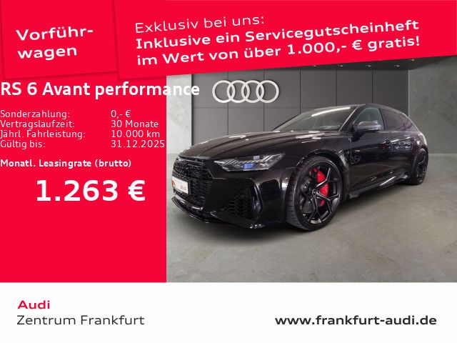 Audi RS6 Avant performance tiptronic HD Matrix-LED RS