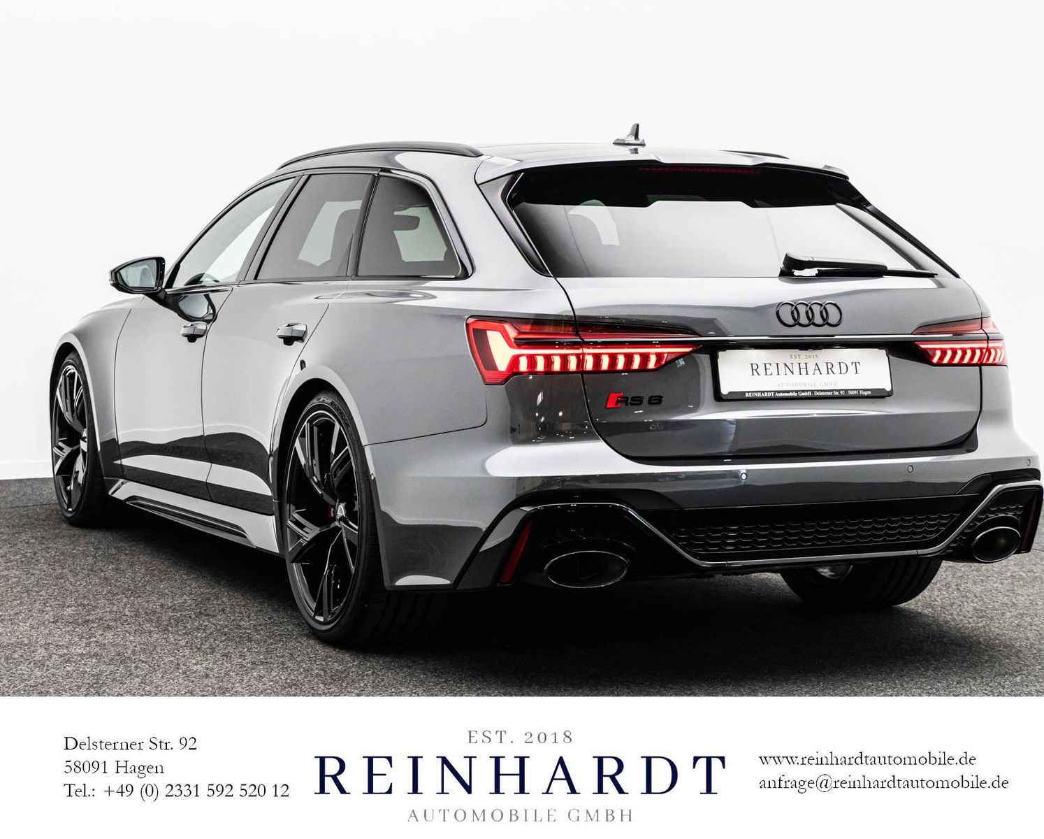Audi RS6 AVANT BLACK 22Z./LASER/ACC/HuD/PANO/360°/AHK