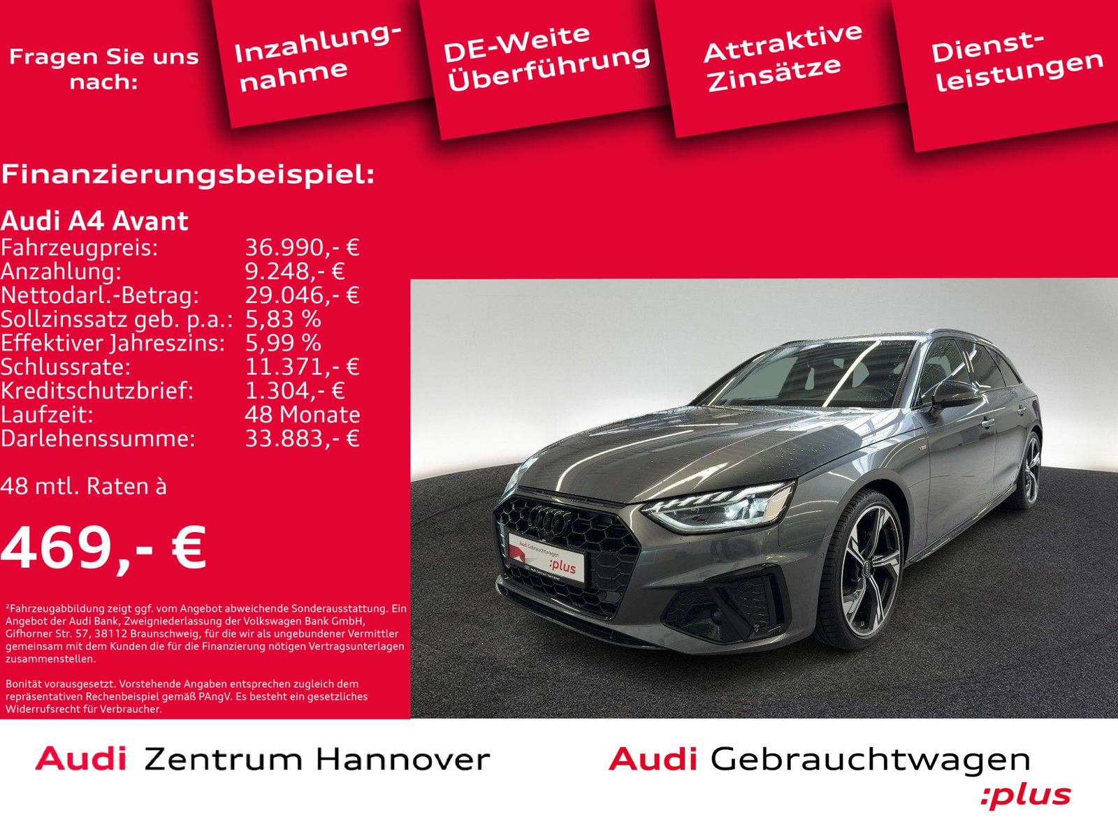 Audi A4 Avant 35 TFSI S line - Samsaru's Car Outlet