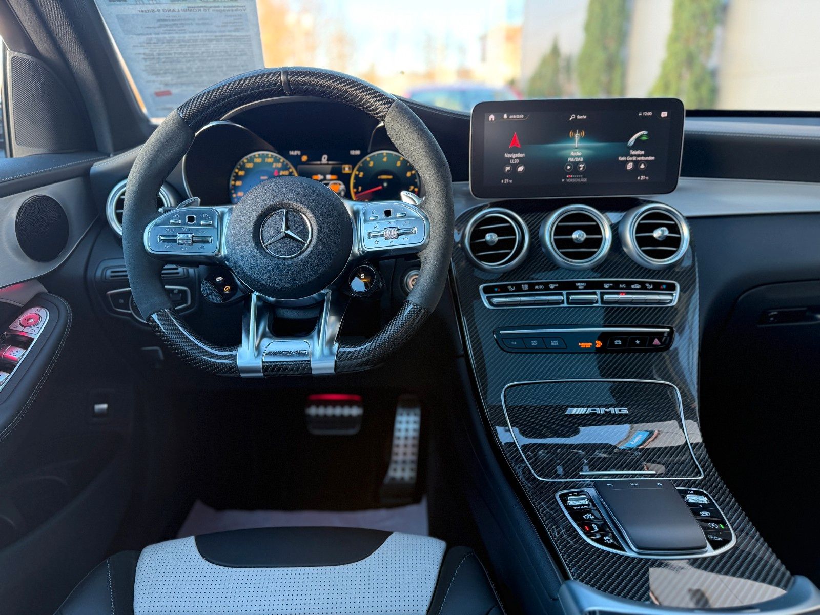 Mercedes-Benz GLC 63S AMG 4MATIC AERO DRIVER LED 21" PANO 360°