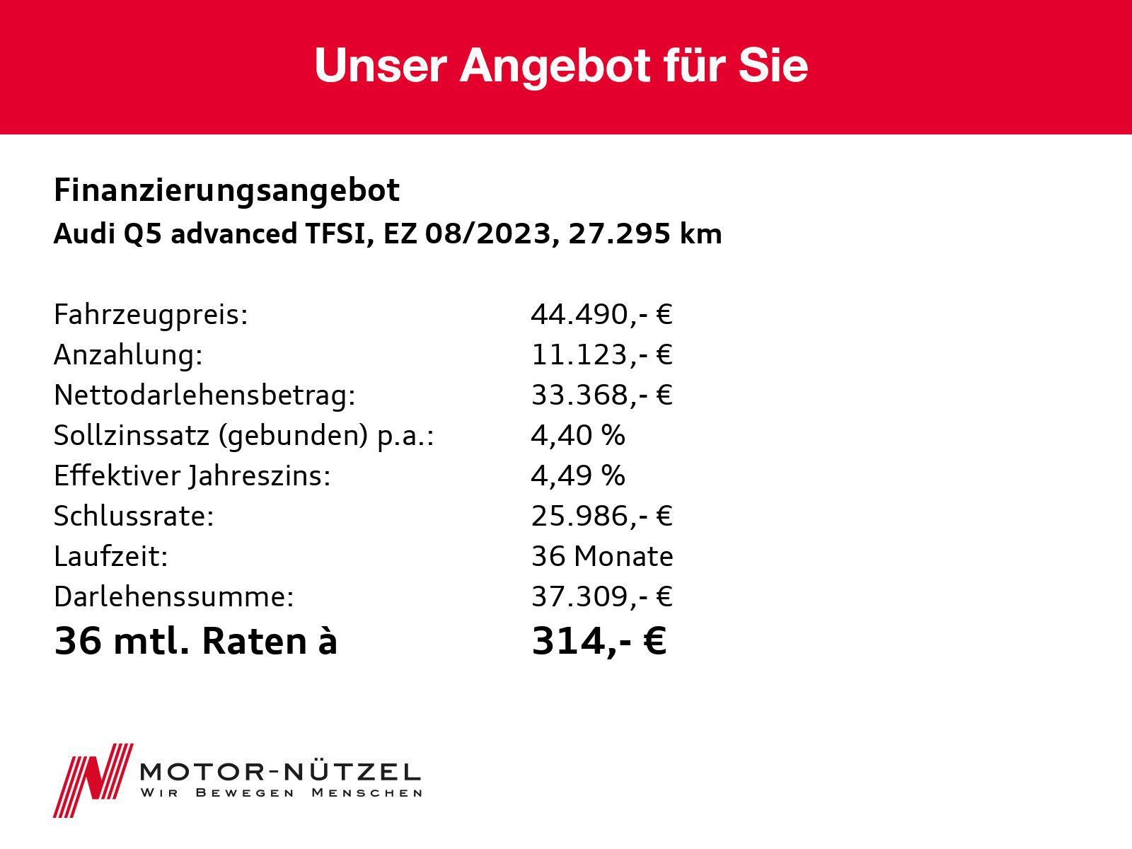 Audi Q5 50 TFSI e QU ADVANCED - Samsaru's Car Outlet