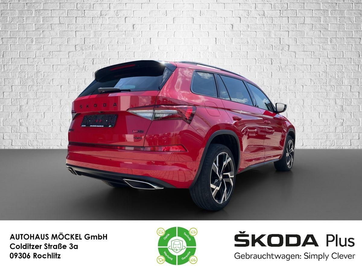 Skoda Kodiaq RS 4x4 DSG/AHK/NAVI/Standheizung/Canton