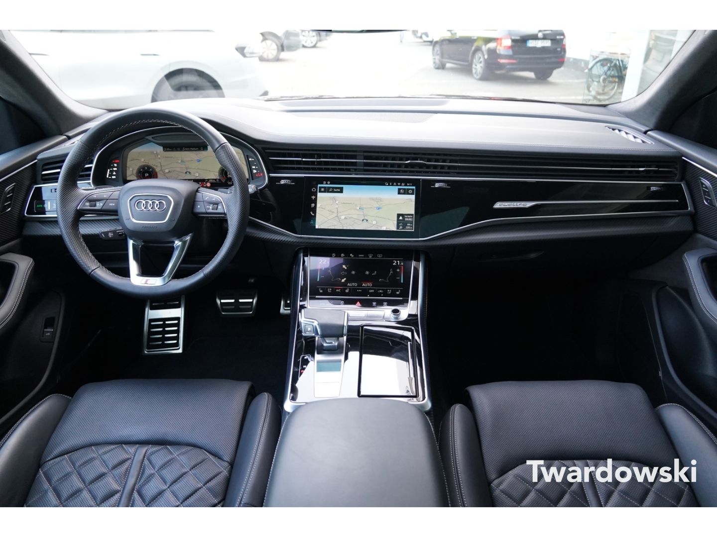 Audi Q8 50 TDI S line Pano Hud Matrix 23'' B&O AHK 36
