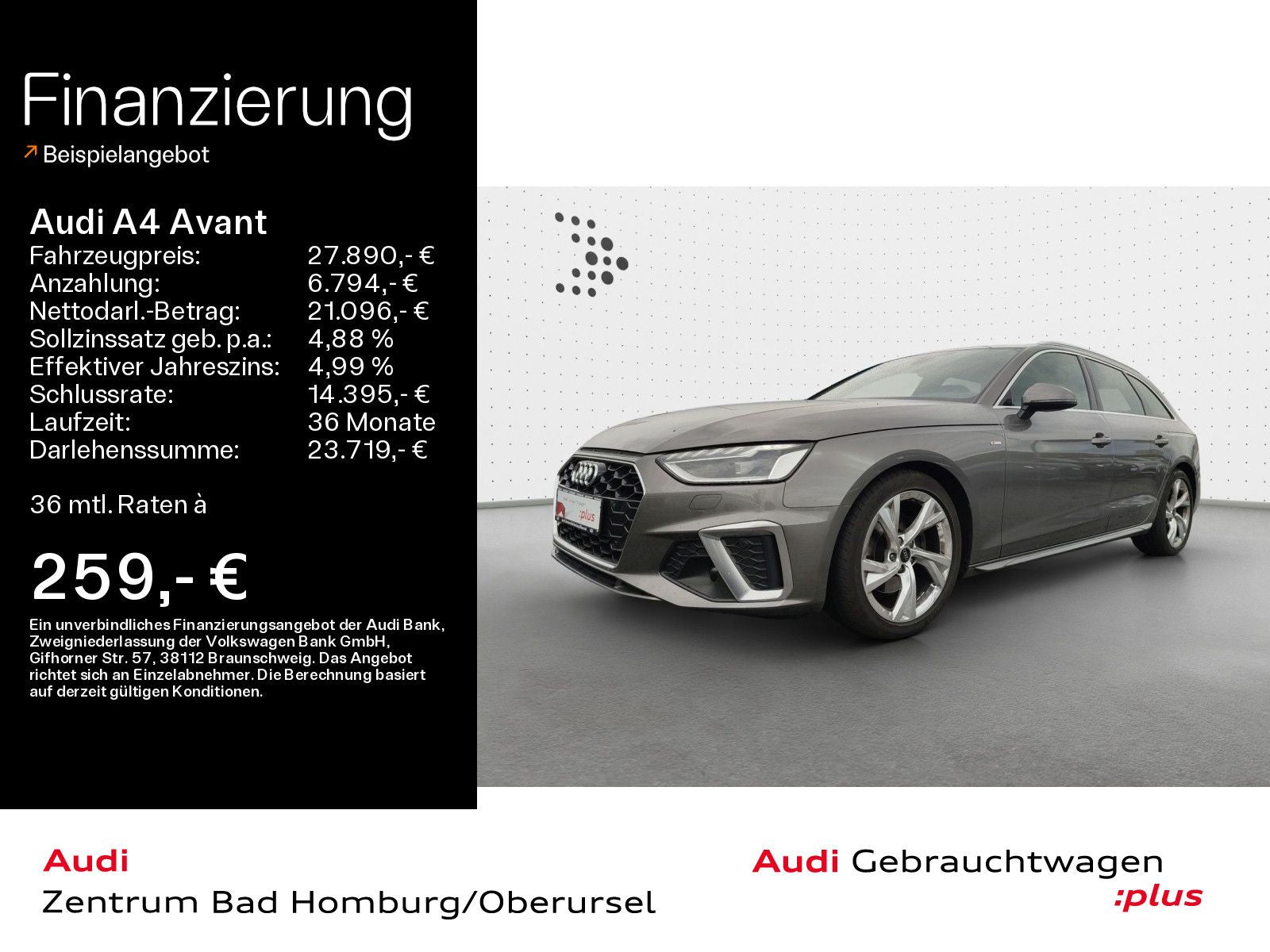 Audi A4 Avant 35 TFSI S line - Samsaru's Car Outlet
