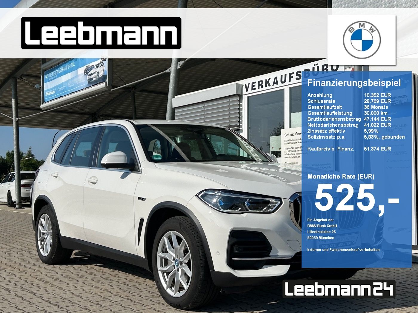 BMW X5 xDrive45e Int-AL/AHK/LASER 2 JAHRE GARANTIE