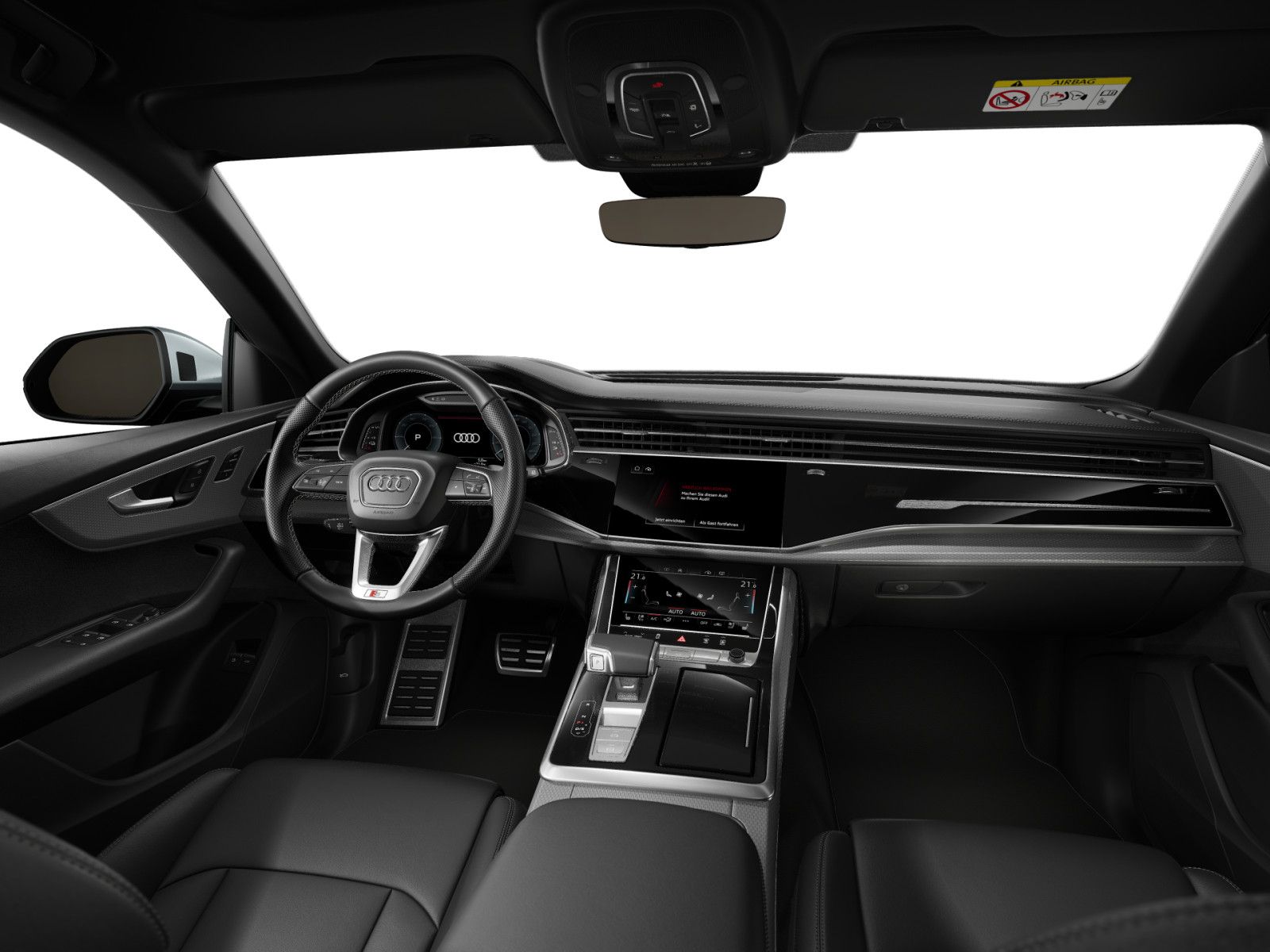Audi Q8 55 TFSIe Q 2x S LINE UPE117 LM21 LEDER PANO A