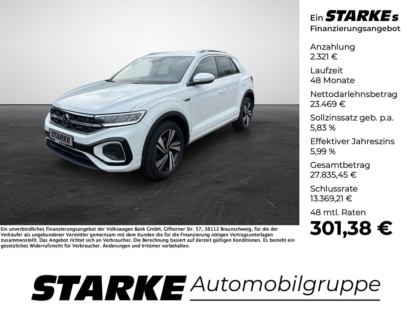 Volkswagen T-Roc 1.5 TSI DSG R-Line - Samsaru's Car Outlet