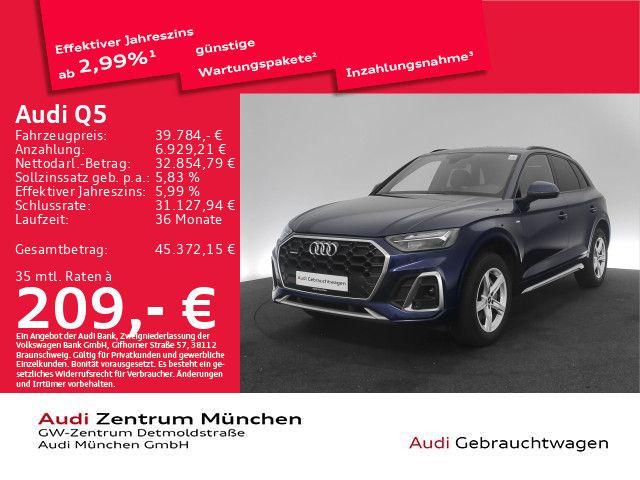 Audi Q5 40 TDI qu. S tronic 2x S line Virtual+/ACC/Ka