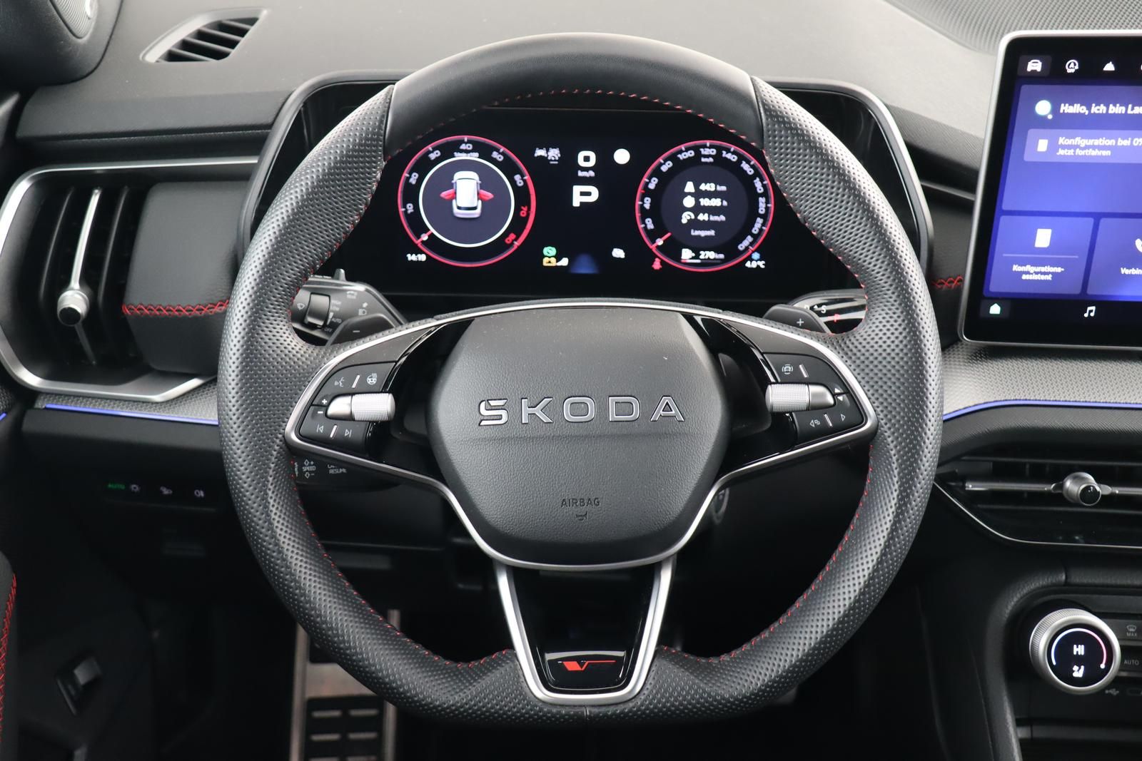 Skoda KODIAQ RS TIEFER+BREITER+UNIKAT+ANHÄNGERKUPPLUNG