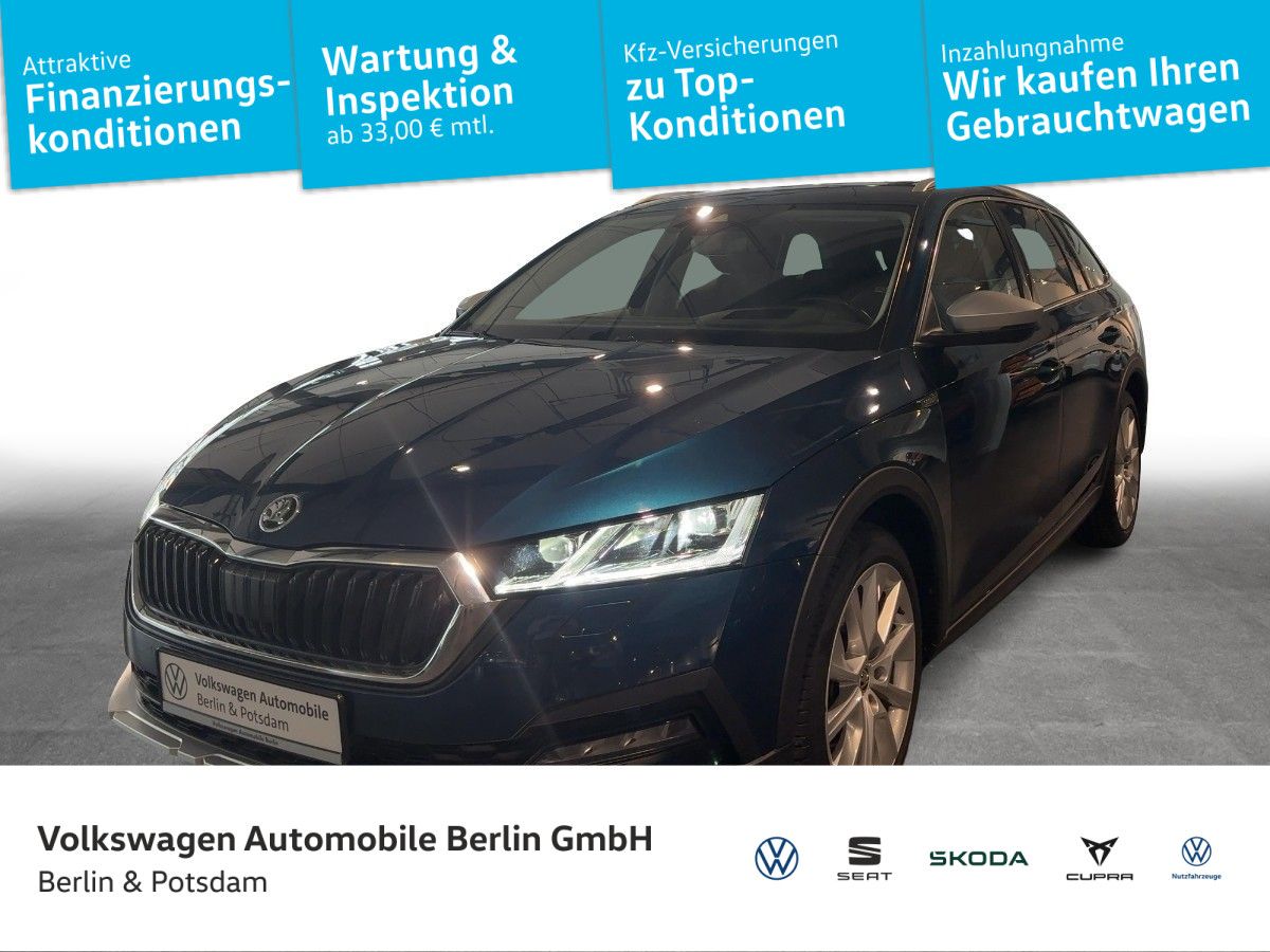 Skoda Octavia Combi 2.0TDI DSG Scout 4x4 STHZG P-DACH