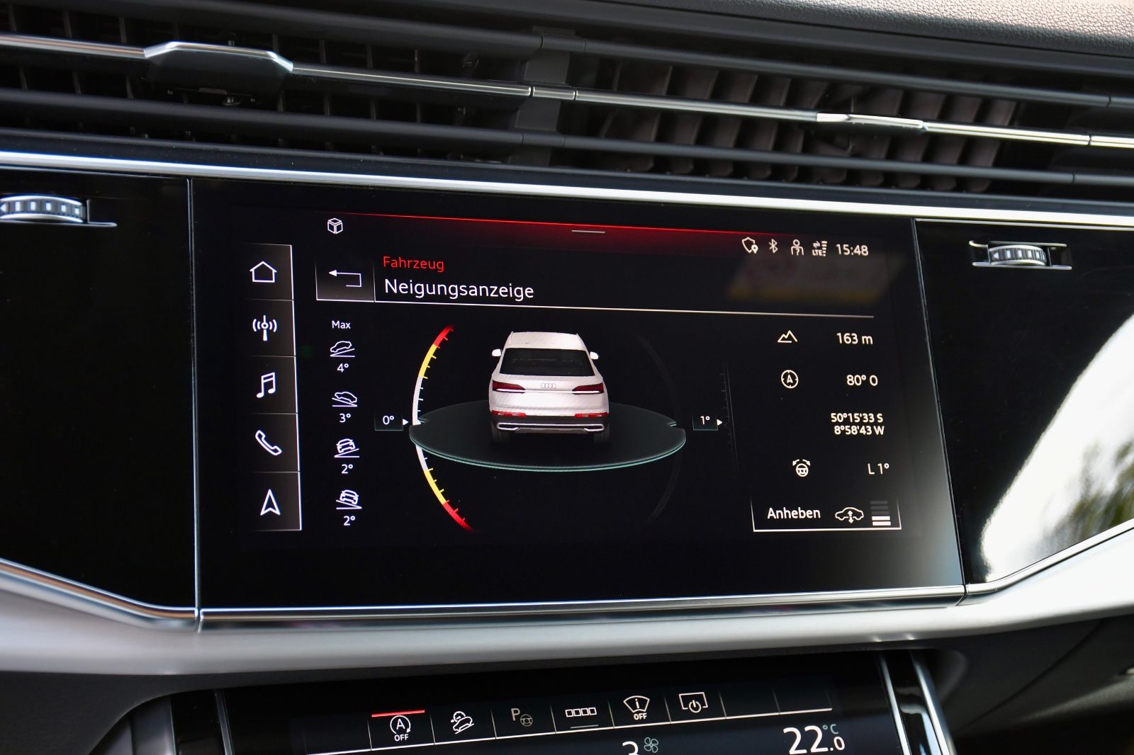 Audi Q7 45TDI qu 7Sitz S line HuD ACC MARTIX AHK 360°